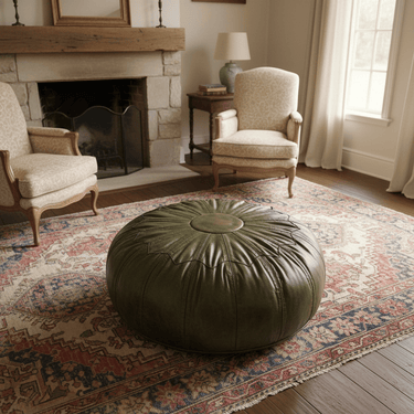 Tannery Leather Ottoman - XL at Online8 Furniture Auckland NZ