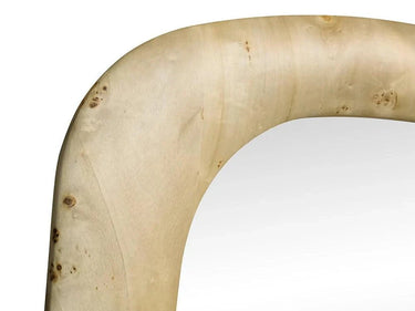 Tasmin Mirror 180x80cm - Burl Veneer at online8 furniture store Auckland