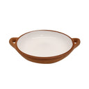 Terracotta Dish w Handle Large at online8 furniture store Auckland