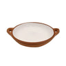 Terracotta Dish w Handle Large at online8 furniture store Auckland