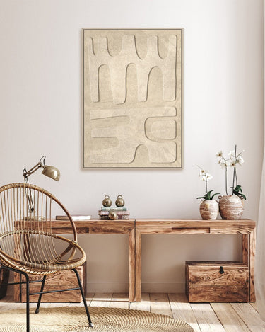 Textured Framed Canvas Wall Art at online8 furniture store Auckland