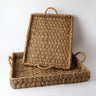 The Artisan Seagrass Tray Set | Set of 2 at online8 furniture store Auckland