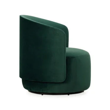 The Estella Swivel Chair – Deep Sea Green Velvet at Online8 Furniture Auckland NZ