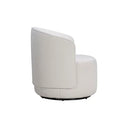 The Estella Swivel Chair - Soft Textured Ivory at Online8 Furniture Auckland NZ