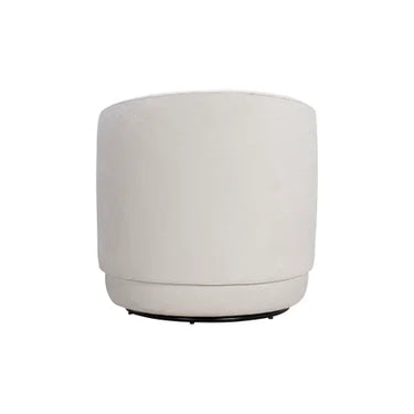The Estella Swivel Chair - Soft Textured Ivory at Online8 Furniture Auckland NZ