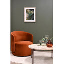 The Estella Swivel Chair - Velvet Gingerbread at Online8 Furniture Auckland NZ