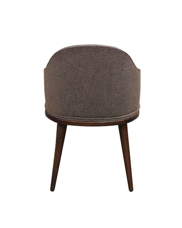 The Gibson Dining Chair - Warm Brown at Online8 Furniture Auckland NZ