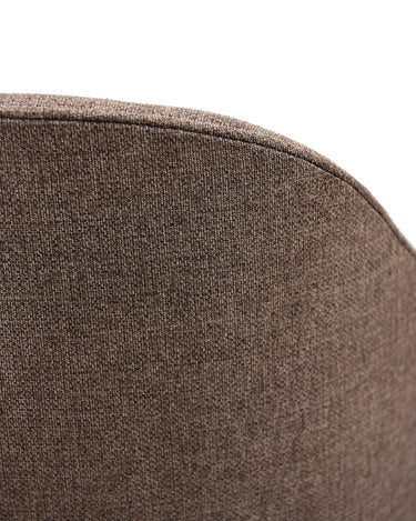 The Gibson Dining Chair - Warm Brown at Online8 Furniture Auckland NZ