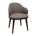 The Gibson Dining Chair - Warm Brown at Online8 Furniture Auckland NZ