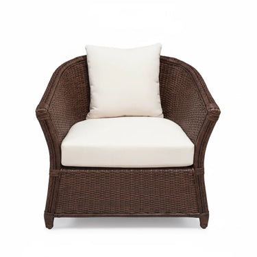 The Plantation Amara Armchair - Chocolate at Online8 Furniture Auckland NZ