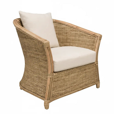 The Plantation Amara Armchair - Washed Natural at Online8 Furniture Auckland NZ