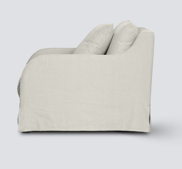 The Provincial Slip Cover Armchair - Salt & Pepper at Online8 Furniture Auckland NZ