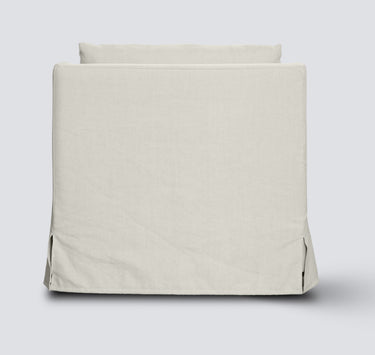 The Provincial Slip Cover Armchair - Salt & Pepper at Online8 Furniture Auckland NZ