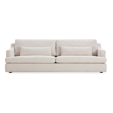 The Rhys 3 Seater Sofa on a solid NZ pine frame with 70mm elastic webbing suspension