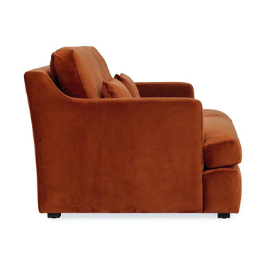 The Rhys 3-Seater Sofa - Velvet Gingerbread at Online8 Furniture Auckland NZ