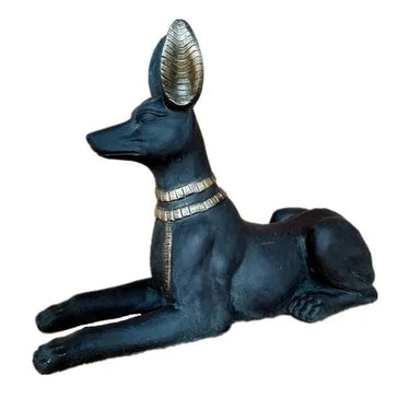The statue of Anubis at online8 furniture store Auckland
