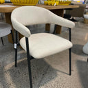 Theo Dining Chair - Latte at online8 furniture store Auckland