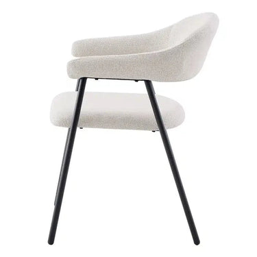 Theo Dining Chair - Latte at online8 furniture store Auckland