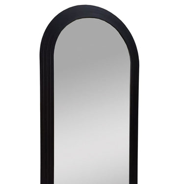 Thorndon Arch Floor Mirror – Black Onyx at Online8 Furniture Auckland NZ