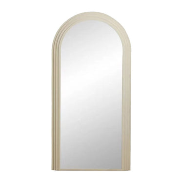 Thorndon Floor Arch Mirror – White Onyx at Online8 Furniture Auckland NZ