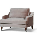 Thornfield 1.5 Seater Armchair - Musk Velvet at Online8 Furniture Auckland NZ