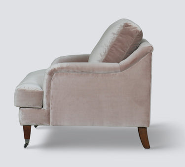 Thornfield 1.5 Seater Armchair - Musk Velvet at Online8 Furniture Auckland NZ