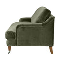 Thornfield 3 Seater Sofa - Olive Velvet at Online8 Furniture Auckland NZ
