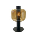 Thornton Table Lamp - Amber at online8 furniture store Auckland