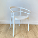 Tilly Chair Indoor | Outdoor - White at online8 furniture store Auckland
