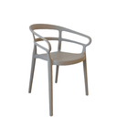 Tilly Indoor | Outdoor Chair - Mid Grey at online8 furniture store Auckland