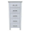 Tina 5 Drawer Slimboy at online8 furniture store Auckland