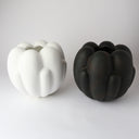 Tino Ceramic Vessel shown in both black and white colourways