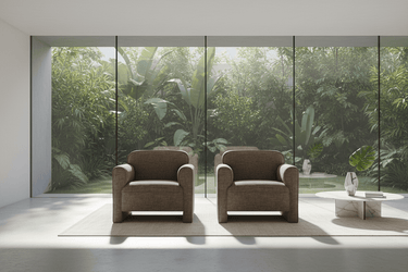 Tio Armchair - Cocoa at Online8 Furniture Auckland NZ