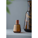 Tobacco Glass Bottle Set/3 at online8 furniture store Auckland