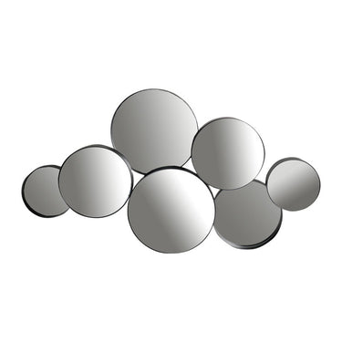 Toledo Mixed Wall Mirror 170cm - Black Frame at online8 furniture store Auckland