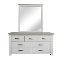 Tonya 7 Drawer Dressing Table at online8 furniture store Auckland