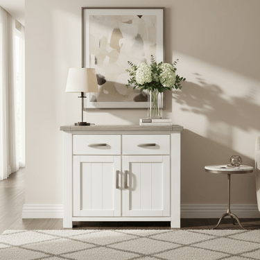 Tonya 2 Door 2 Drawer Buffet Table Small - 900mm at Online8 Furniture Auckland NZ