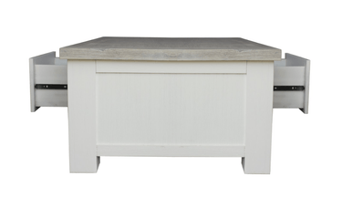 Tonya Coffee Table with Drawers at online8 furniture store Auckland