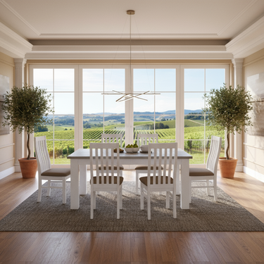 Tonya Dining Suite | Solid wood Dining Set | Dining Room Furniture at online8 furniture store Auckland