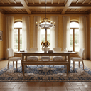 Toulouse Extendable Dining Table- 1400-1800 at online8 furniture store Auckland