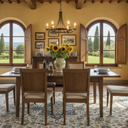 Toulouse Extendable Dining Table- 1400-1800 at online8 furniture store Auckland