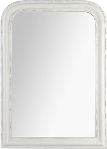 Toulouse Wall Mirror Antique White - 107cm at online8 furniture store Auckland