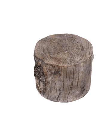 Tree Stump Cement Stool at online8 furniture store Auckland