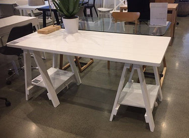 Trestle Desk | Accent Table | Office Desk | Buy Now  at online8 furniture store Auckland