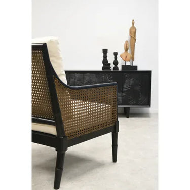 Triboa Bay Barcelo Lounge Chair - Solihiya Weave at Online8 Furniture Auckland NZ