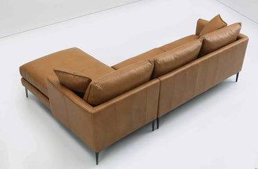 Triumph Leather Sofa with Left Chaise at online8 furniture store Auckland