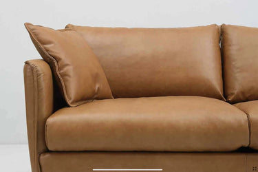 Triumph Leather Sofa with Left Chaise at online8 furniture store Auckland