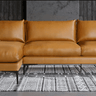 Triumph Leather Sofa with Left Chaise at online8 furniture store Auckland