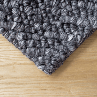 Tundra Pebble Charcoal Rug at online8 furniture store Auckland