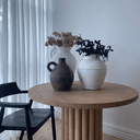 Tuscan Terracotta Jar - White Large at online8 furniture store Auckland